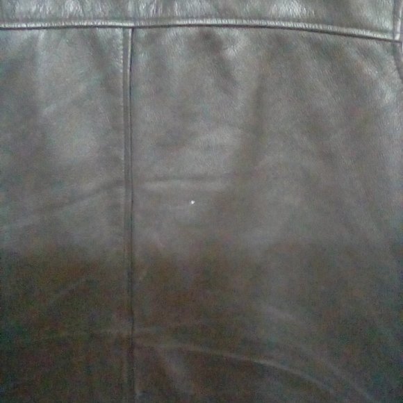 Men's Brown Coronado Leather Vest - Picture 3 of 11